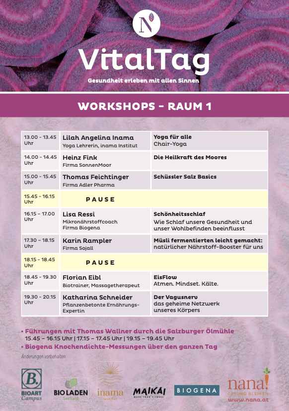 Workshops Seeham Teil 1